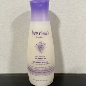 Live Clean Biotin Extra Body Shampoo 12 oz.